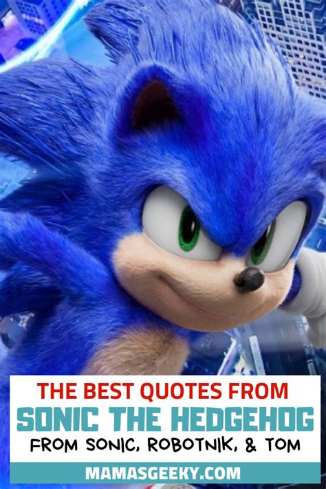 10 Quotes From The Sonic The Hedgehog Movie That .